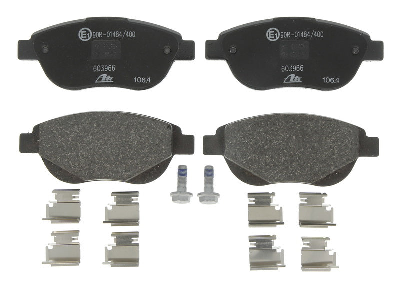 Kit 4 Pastiglie Freno Marca ATE Codice | 13.0460-3966.2 BIBA-RICAMBI