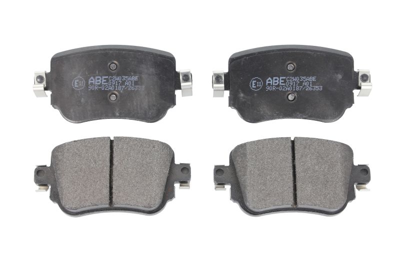 Kit 4 Pastiglie Freno Posteriori Compatibile Per VW Sharan (7N1) dal 2011> BIBA-RICAMBI