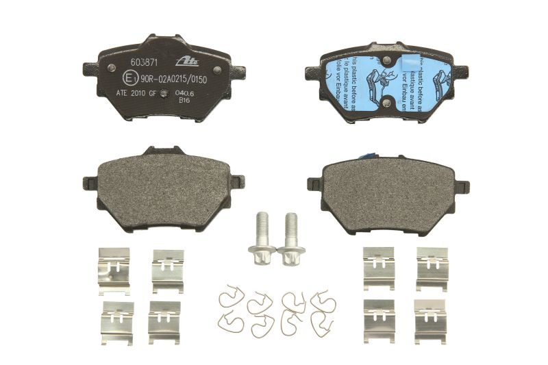 Kit 4 Pastiglie Freno Marca ATE Codice | 13.0460-3871.2 BIBA-RICAMBI