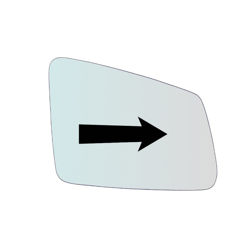 Vetro Specchio Retrovisore Lato DX Per Mercedes Classe E Coupe (C207) dal 2009-2011