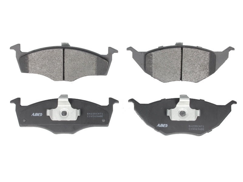 Kit 4 Pastiglie Freno Anteriori Compatibile Per Audi A2 (8Z0) dal 2001-2005 BIBA-RICAMBI