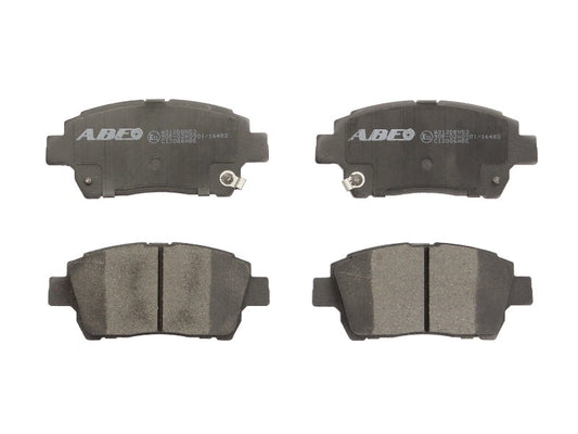 Kit 4 Pastiglie Freno Anteriori Compatibile Per Toyota Corolla (E12) dal 2001&gt; BIBA-RICAMBI