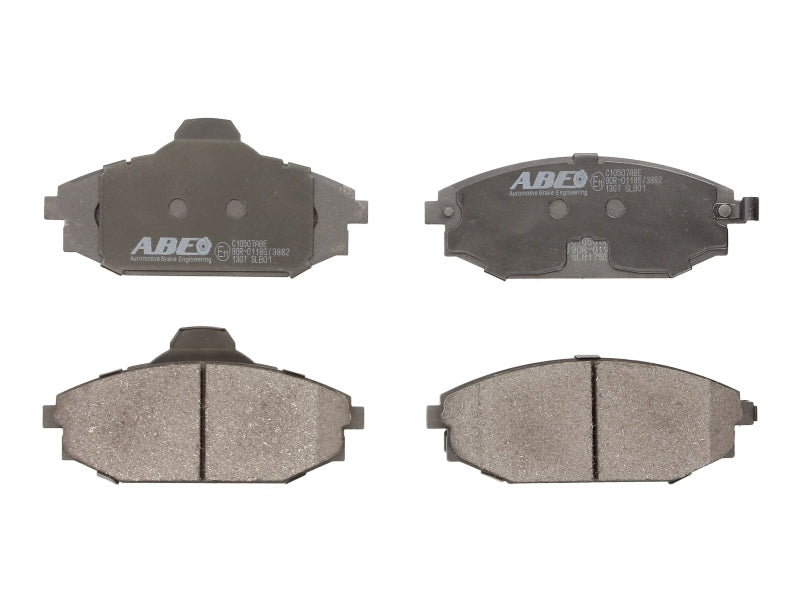Kit 4 Pastiglie Freno Posteriori Compatibile Per Toyota Hilux VII (N1) dal 2005-2015 BIBA-RICAMBI