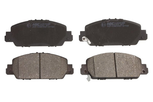 Kit 4 Pastiglie Freno Anrteriori Compatibile Per Honda Accord IX (CR) dal 2013&gt; BIBA-RICAMBI