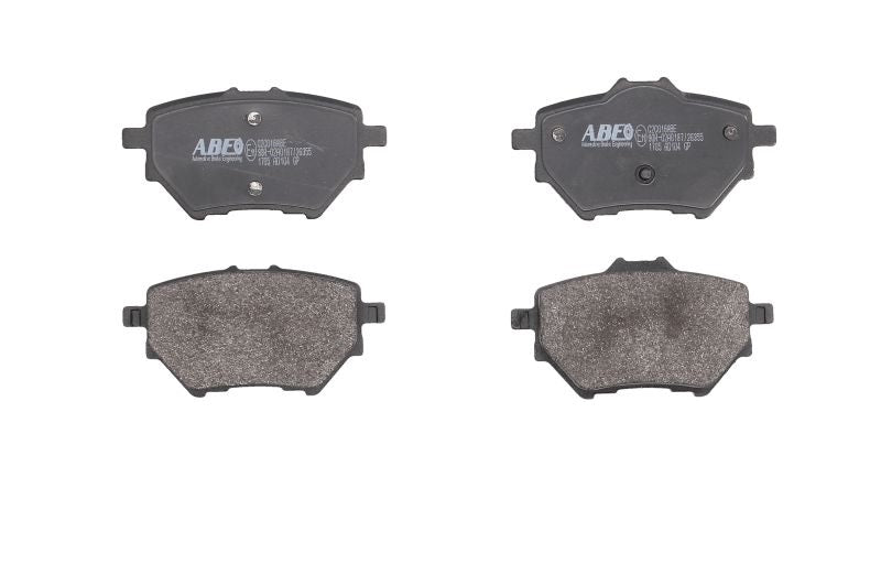 Kit 4 Pastiglie Freno Posteriori Compatibile Per Citroen C4 Spacetourer (3D) dal 2018> BIBA-RICAMBI