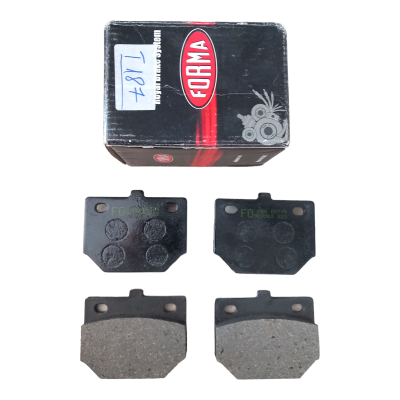Pastiglie Freno Compatibili Per Daihatsu Charade I |Toyota 1000 | Starlet art.617X BIBA-RICAMBI