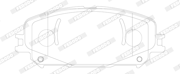 Kit 2 Pastiglie Freno Moto Marca Ferodo Codice | FDB5198 BIBA-RICAMBI