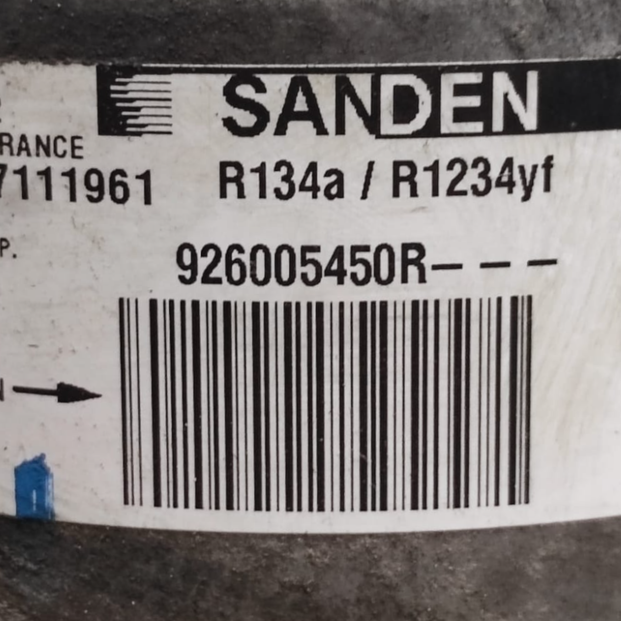 Compressore aria condizionata renault clio v 1.0 benzina cod: 926005450r (2019-) - BIBA-RICAMBI
