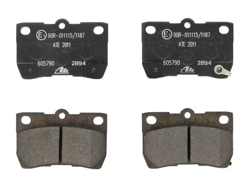 Kit 4 Pastiglie Freno Marca ATE Codice | 13.0460-5790.2 BIBA-RICAMBI