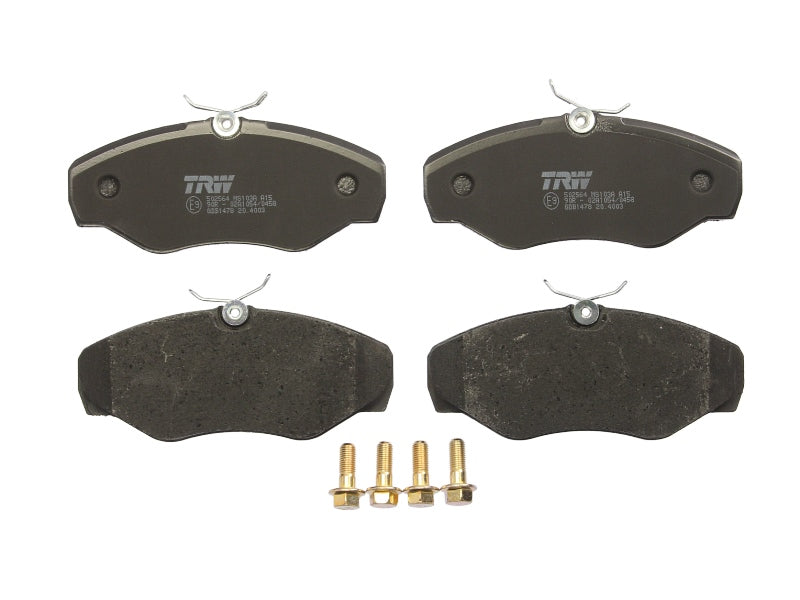 Kit 4 Pastiglie Freno Marca TRW Codice | GDB1478 BIBA-RICAMBI