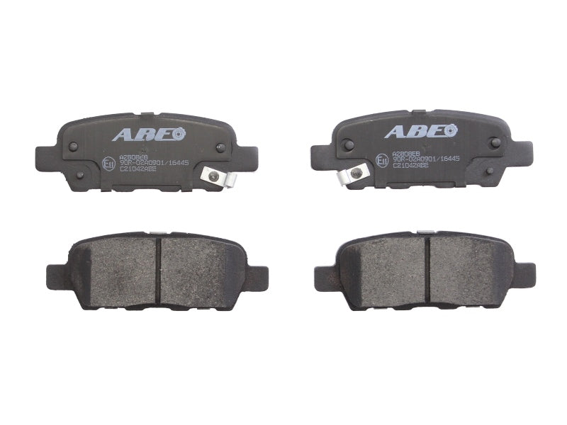 Kit 4 Pastiglie Freno Posteriori Compatibile Per Nissan Teana III (J33) Dal 2013> BIBA-RICAMBI