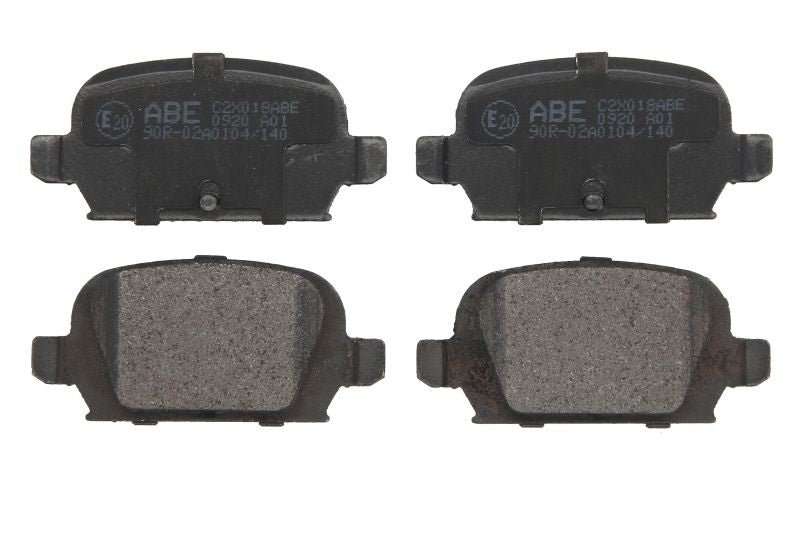 Kit 4 Pastiglie Freno Posteriori Compatibile Per Opel Combo Dal 2001> BIBA-RICAMBI