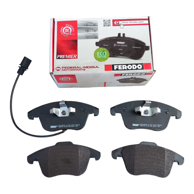 Pastiglie Freno Ferodo Compatibili Per Audi A4 B8 (8K) | A5 (8T) art.261X BIBA-RICAMBI
