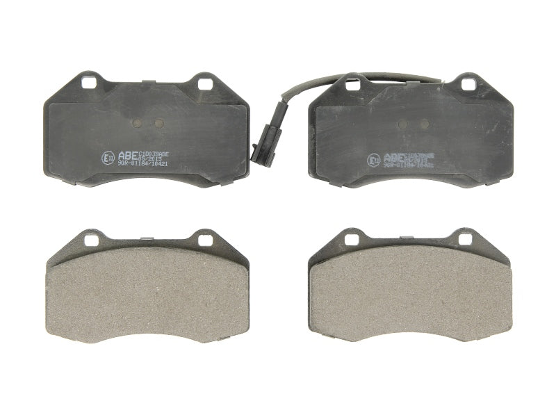 Kit 4 Pastiglie Freno Anteriori Compatibile Per Abarth Punto Dal 2012> BIBA-RICAMBI