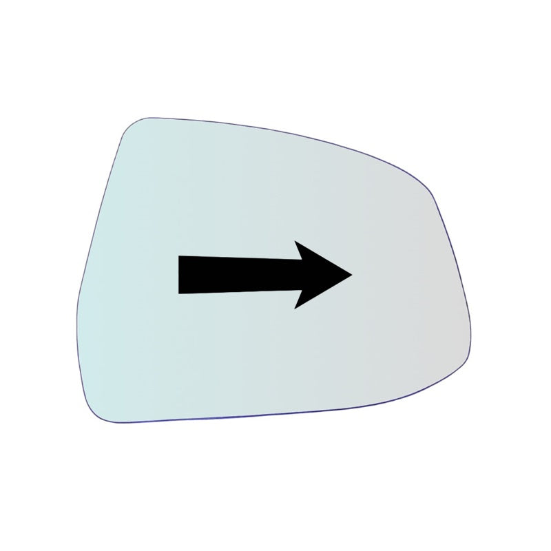 Specchio Adesivo Asferico Lato DX-Passeggero Per Ford Focus II (DA) solo 2007-2013