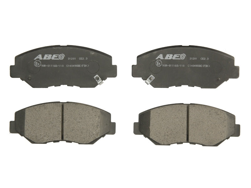 Kit 4 Pastiglie Freno Anteriori Compatibile Per Honda CR-V V Dal 2016> BIBA-RICAMBI