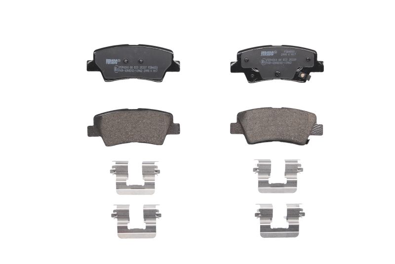 Kit 4 Pastiglie Freno Marca Ferodo Codice | FDB4833 BIBA-RICAMBI