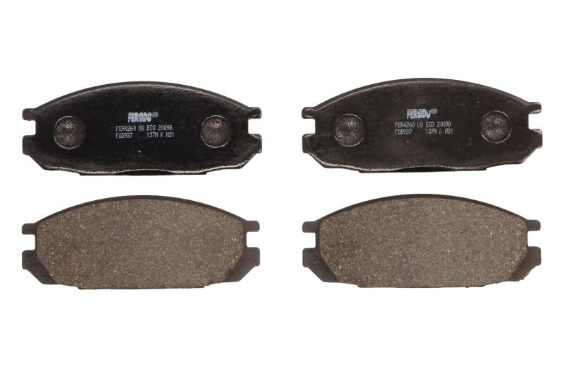 Kit 4 Pastiglie Freno Marca Ferodo Codice | FDB937 BIBA-RICAMBI