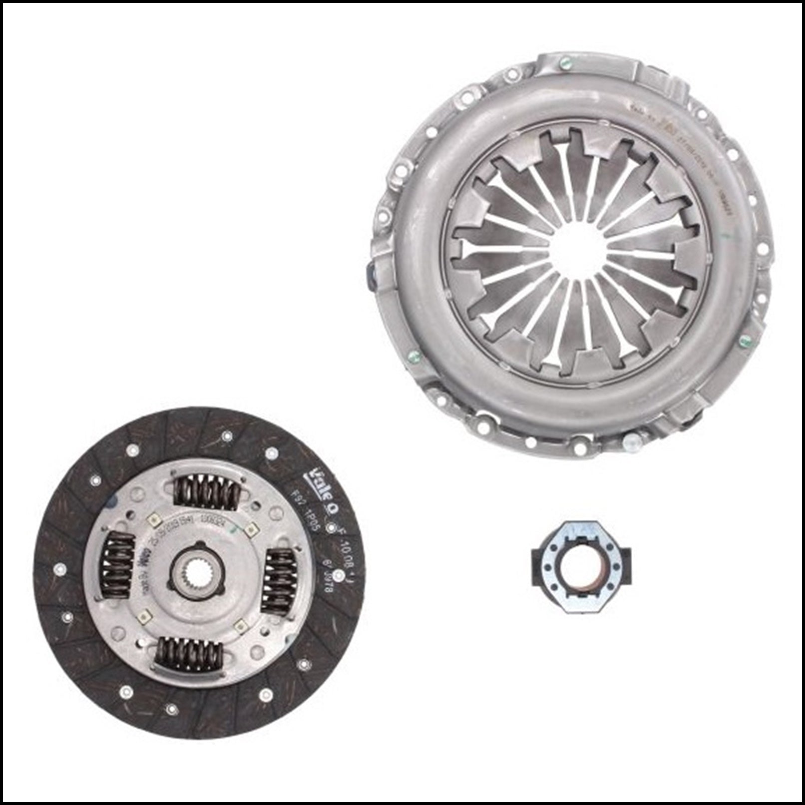 Kit Frizione Marca Valeo Per Fiat Ciquecento | Palio | Panda | Punto | Seicento | Siena | Strada | Uno | Lancia Y | Y10 | Ypsilon | 1.100 | 1.200 BIBA-RICAMBI