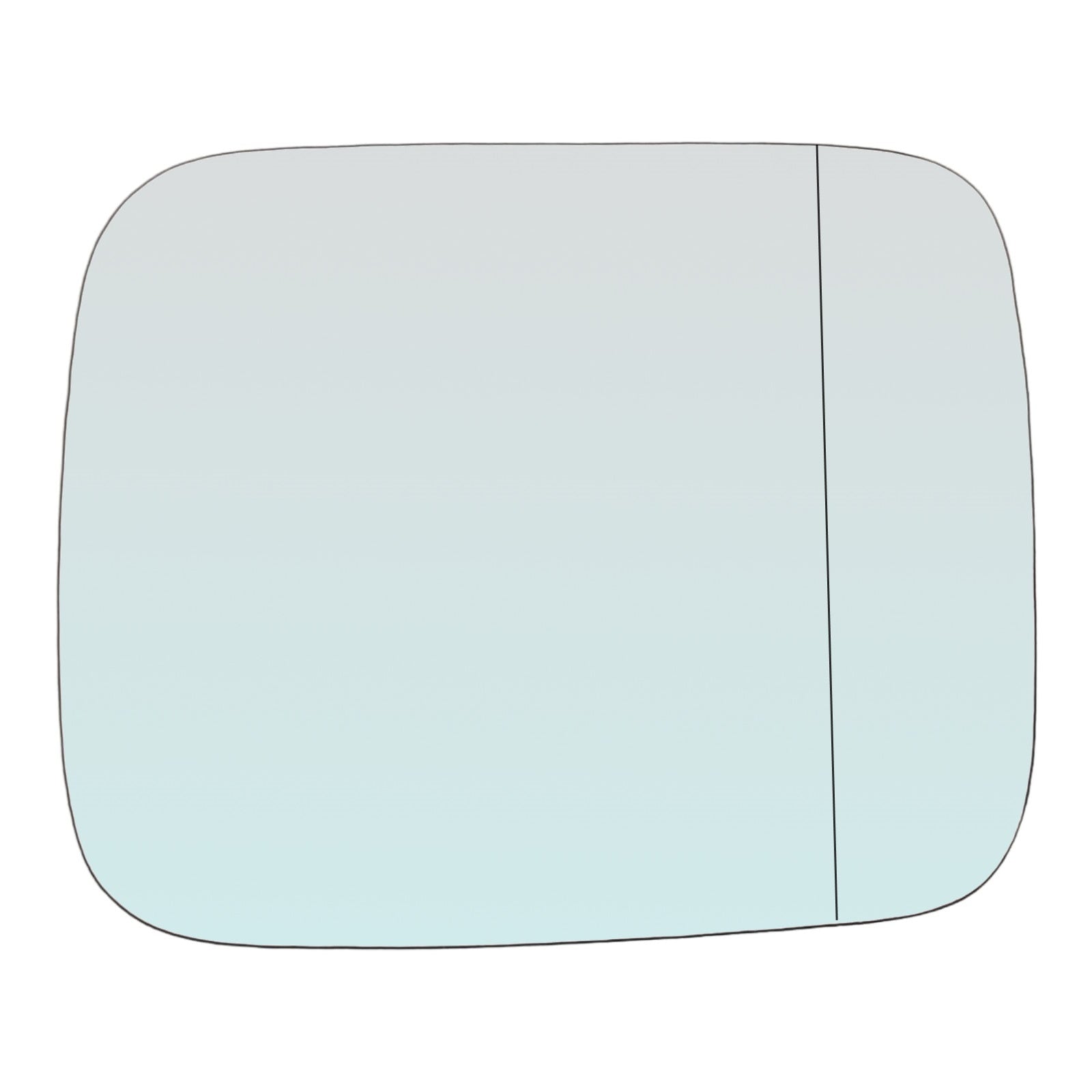 Vetro Specchio Asferico Lato DX-Passeggero Per Jeep Renegade (BU) dal 2014>...