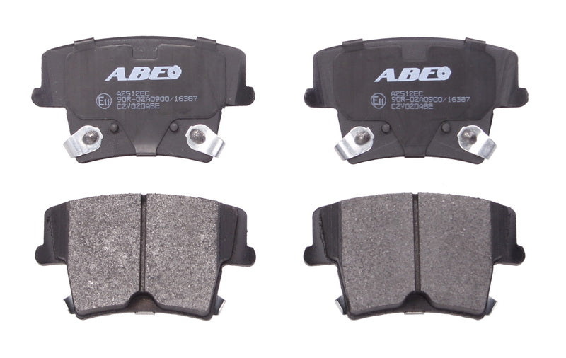 Kit 4 Pastiglie Freno Posteriori Compatibile Per Dodge Charger dal 2005> BIBA-RICAMBI