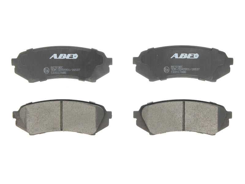 Kit 4 Pastiglie Freno Posteriori Compatibile Per Toyota Land Cruiser Dal 2001-2007 BIBA-RICAMBI