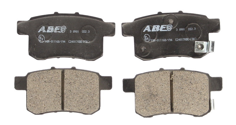Kit 4 Pastiglie Freno Posteriori Compatibile Per Honda Accord IX Dal 2012> BIBA-RICAMBI