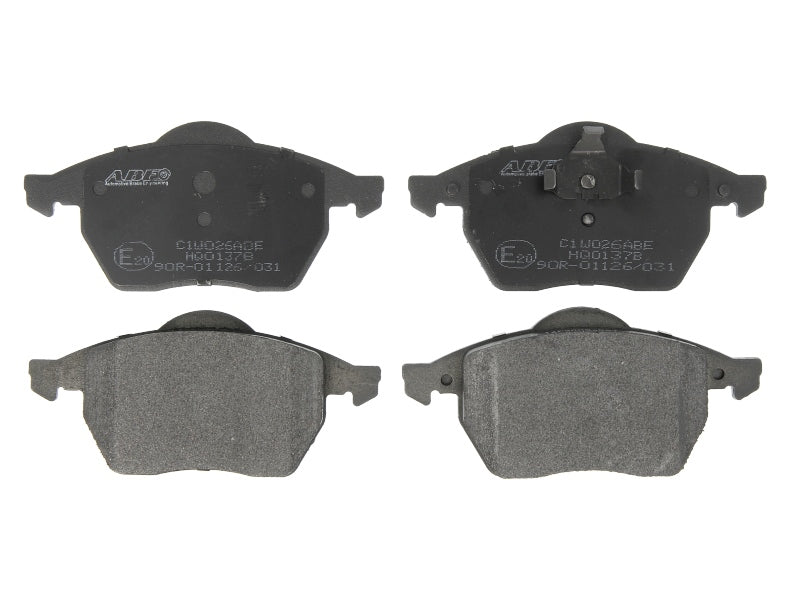 Kit 4 Pastiglie Freno Anteriori Compatibile Per VW Load UP (121) dal 2014> BIBA-RICAMBI