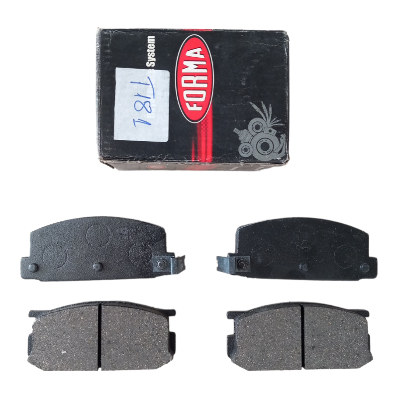 Pastiglie Freno Compatibili Per Toyota Carina II | Carina III | Corolla (E7) art.618X BIBA-RICAMBI