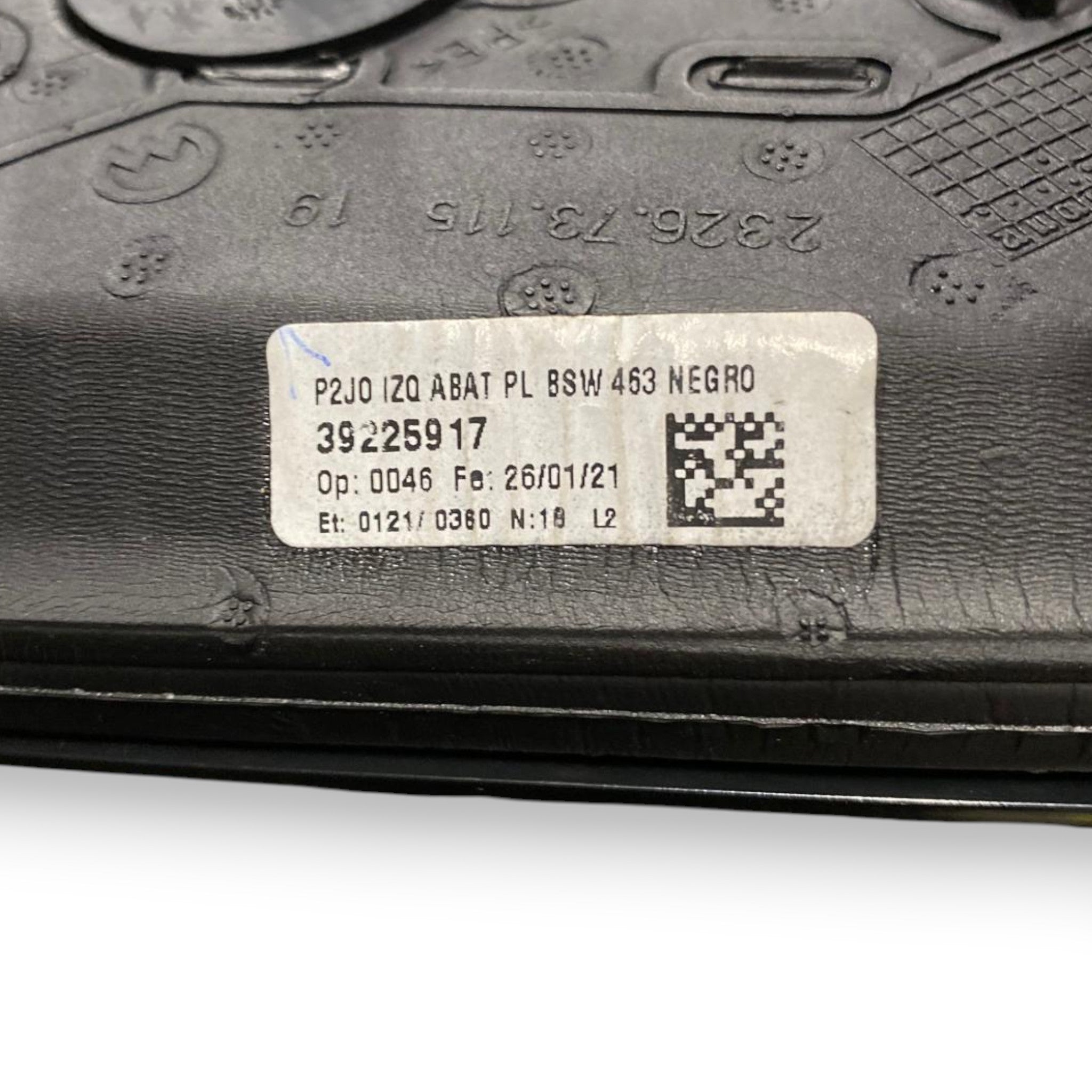 Specchio / specchietto retrovisore esterno sinistro (sx) 6 pin opel corsa f (2019-) cod: 39225917