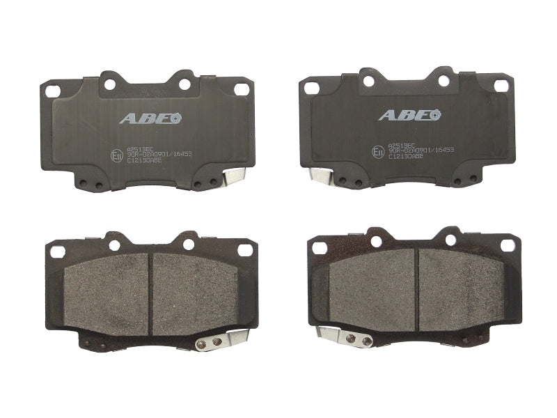Kit 4 Pastiglie Freno Anteriori Compatibile Per Toyota Hilux VII Dal 2004-2015 BIBA-RICAMBI