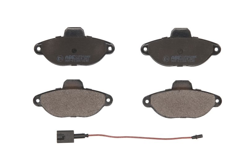 Kit 4 Pastiglie Freno Anteriori Compatibile Per Fiat Panda (169) dal 2003> BIBA-RICAMBI
