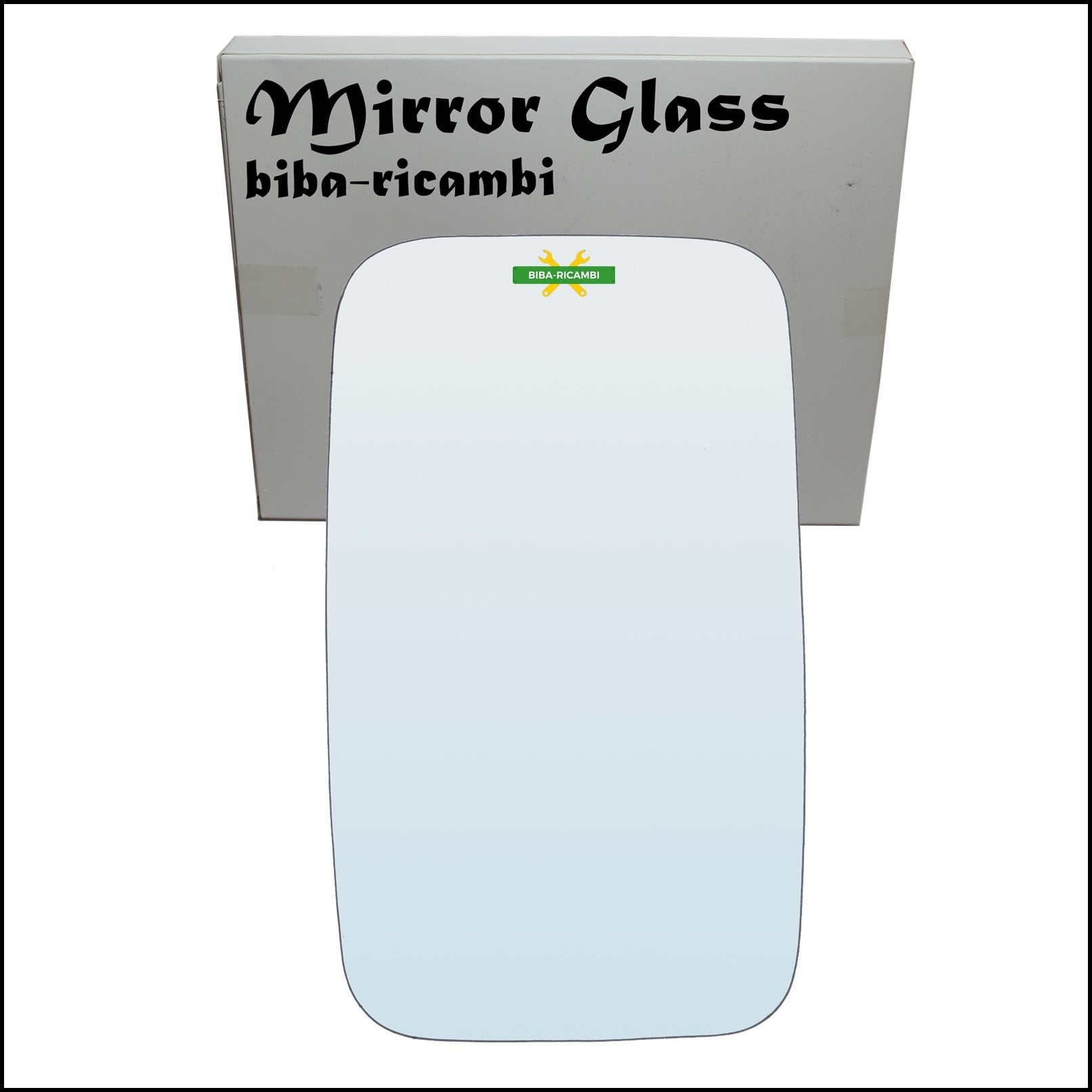 Vetro Specchio Retrovisore 172 X 310 mm BIBA-RICAMBI