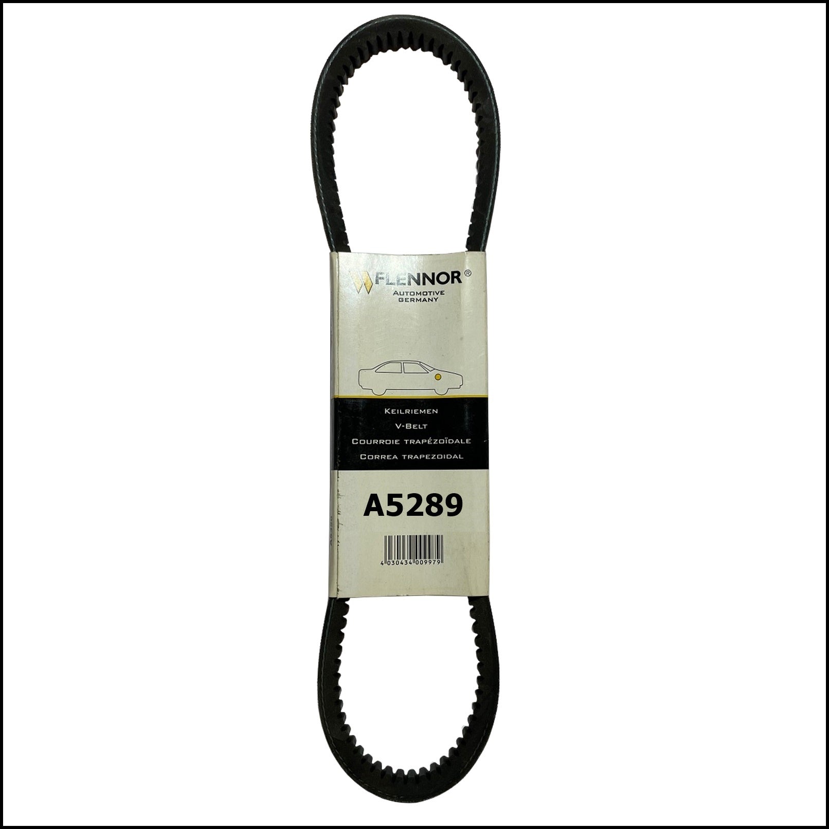 Cinghia Trapezoidale Alternatore Lunghezza 790x11,5 mm art.A5289 BIBA-RICAMBI