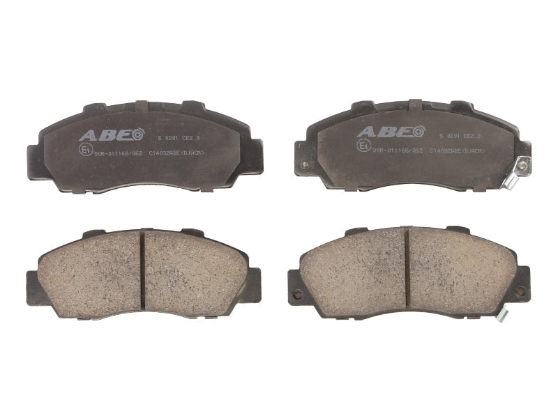 Kit 4 Pastiglie Freno Anteriori Compatibile Per Honda Integra Coupé Dal 1997> BIBA-RICAMBI