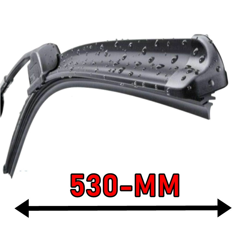 Spazzola Tergicristallo Anteriore Lato SX-Guidatore - 530 mm BIBA-RICAMBI