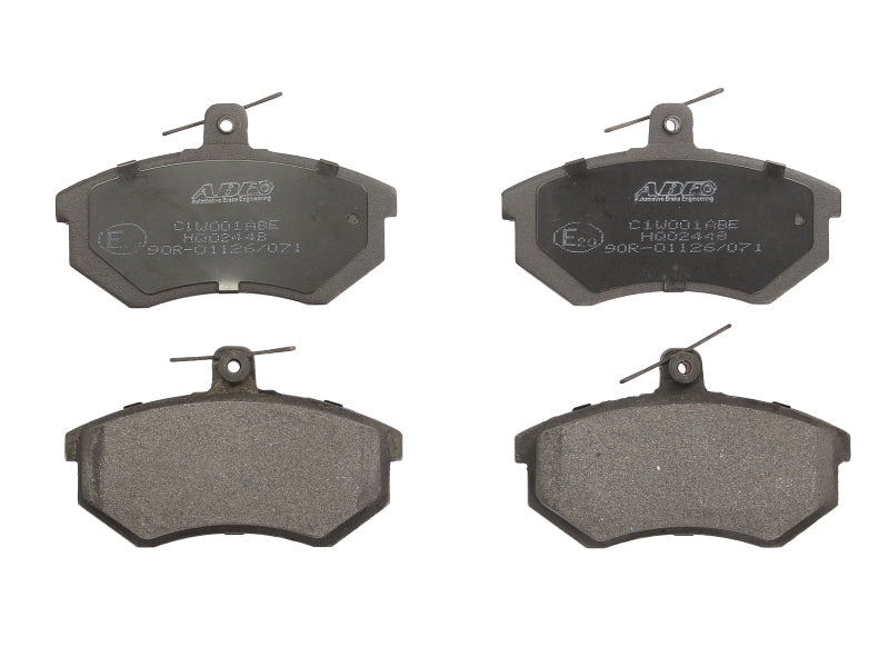 Kit 4 Pastiglie Freno Anteriori Compatibile Per Audi 200 C3 Dal 1983-1991 BIBA-RICAMBI