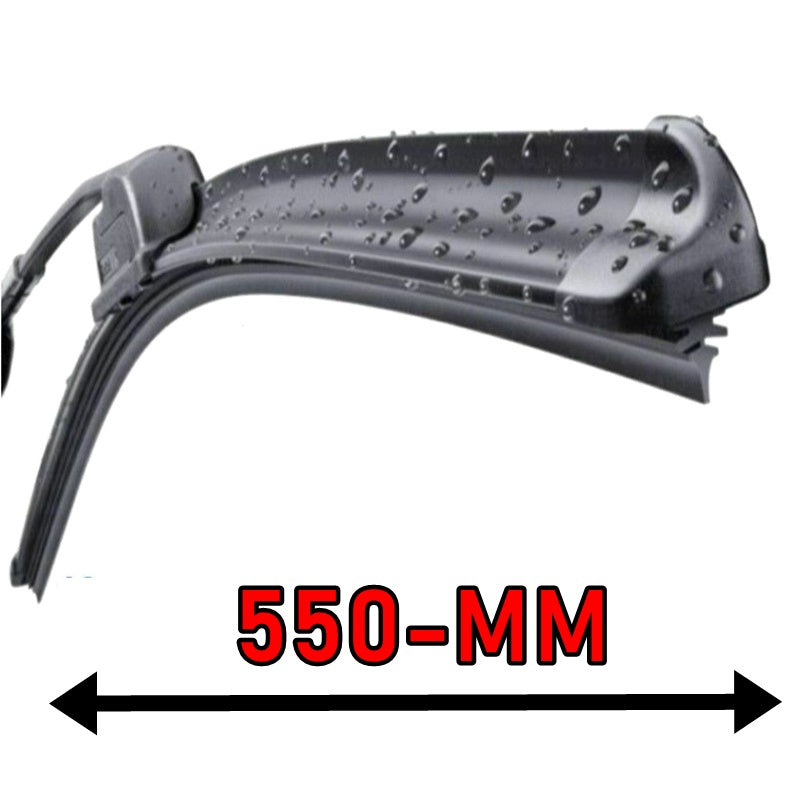 Spazzola Tergicristallo Anteriore Lato DX-Passeggero - 550 mm BIBA-RICAMBI