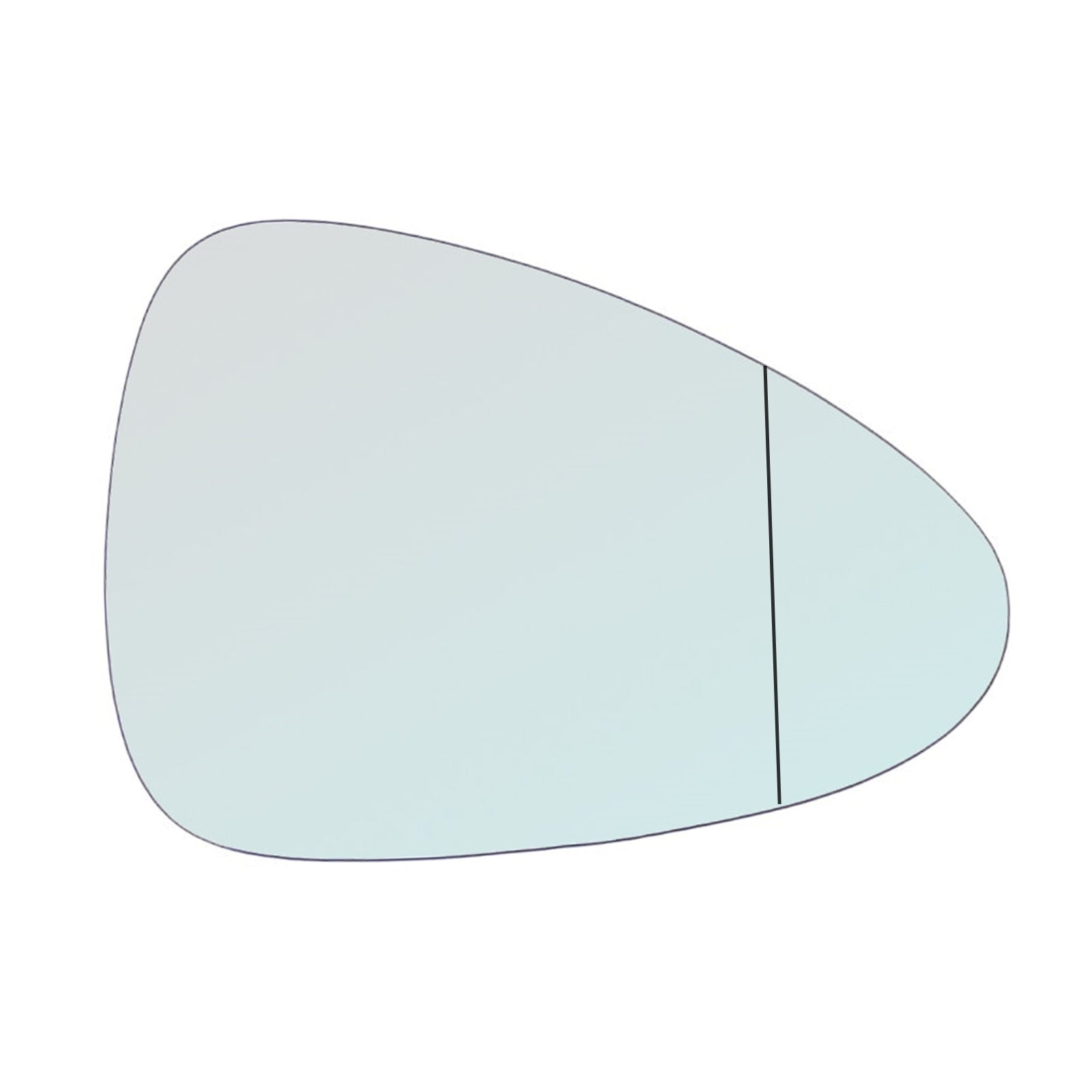 Vetro Asferico Lato DX-Passeggero Per Porsche PANAMERA (970) dal 2009-2017