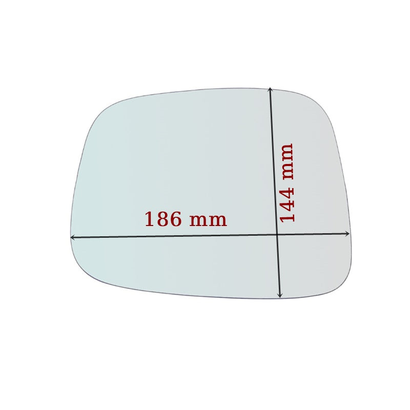 Vetro Specchio Retrovisore Lato SX-Guidatore Per Opel Frontera B (U99) dal 1998-2004