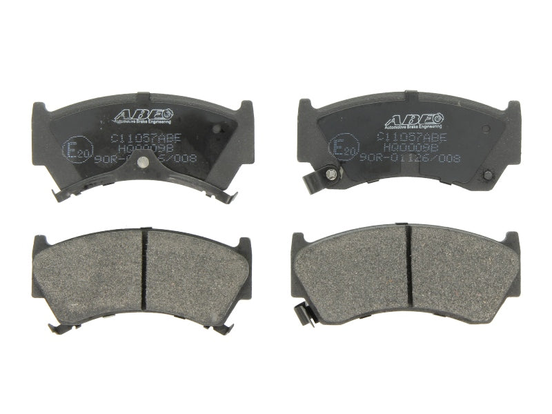 Kit 4 Pastiglie Freno Anteriori Compatibile Per Nissan Patrol GR V Dal 2002> BIBA-RICAMBI