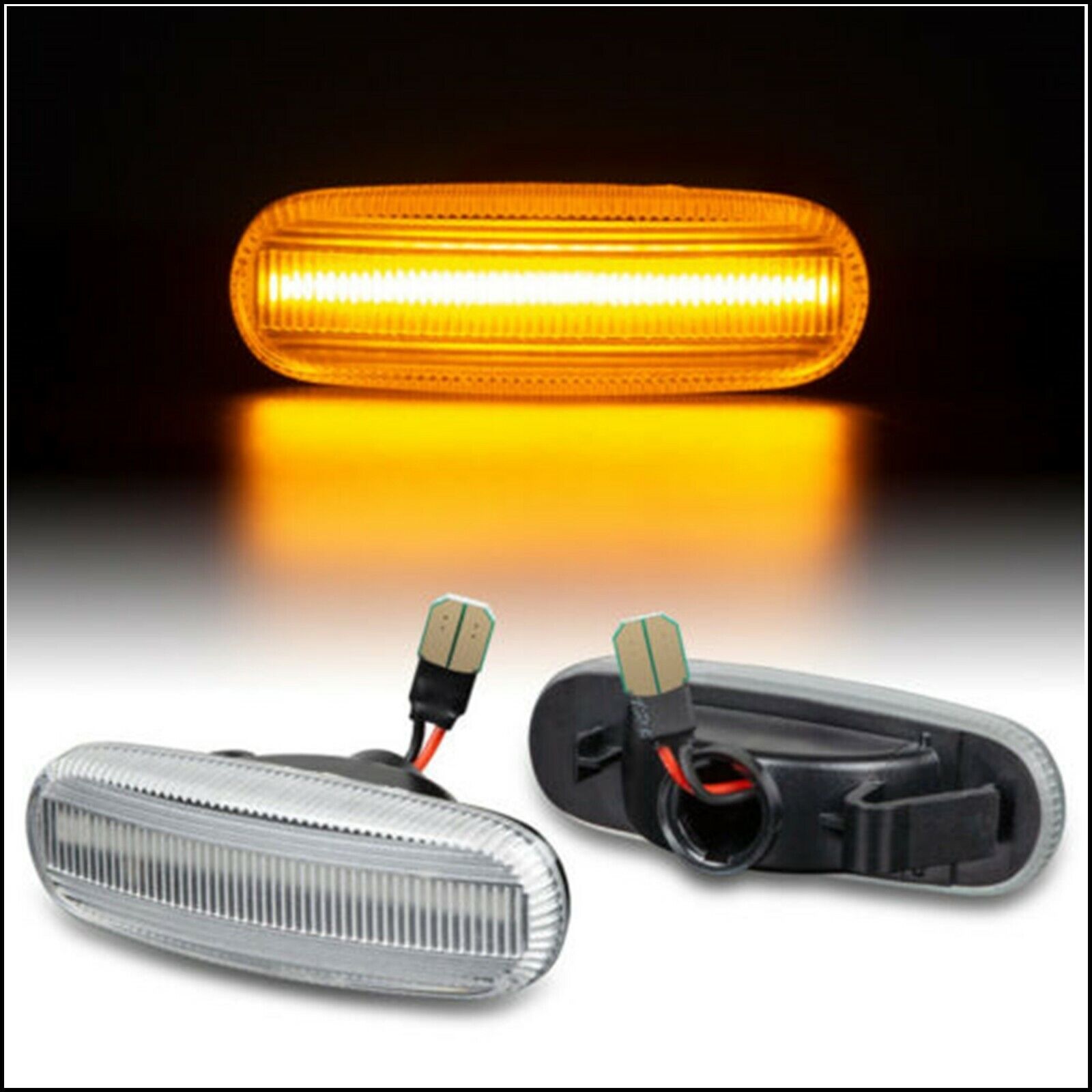 Indicatori Frecce Laterali a led Fiat Idea (350) dal 2003-2016 art.72406 BIBA-RICAMBI