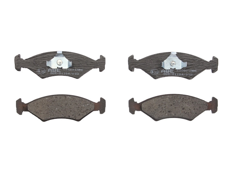 Kit 4 Pastiglie Freno Anteriori Compatibile Per Ford Fiesta Dal 1991-1996 BIBA-RICAMBI