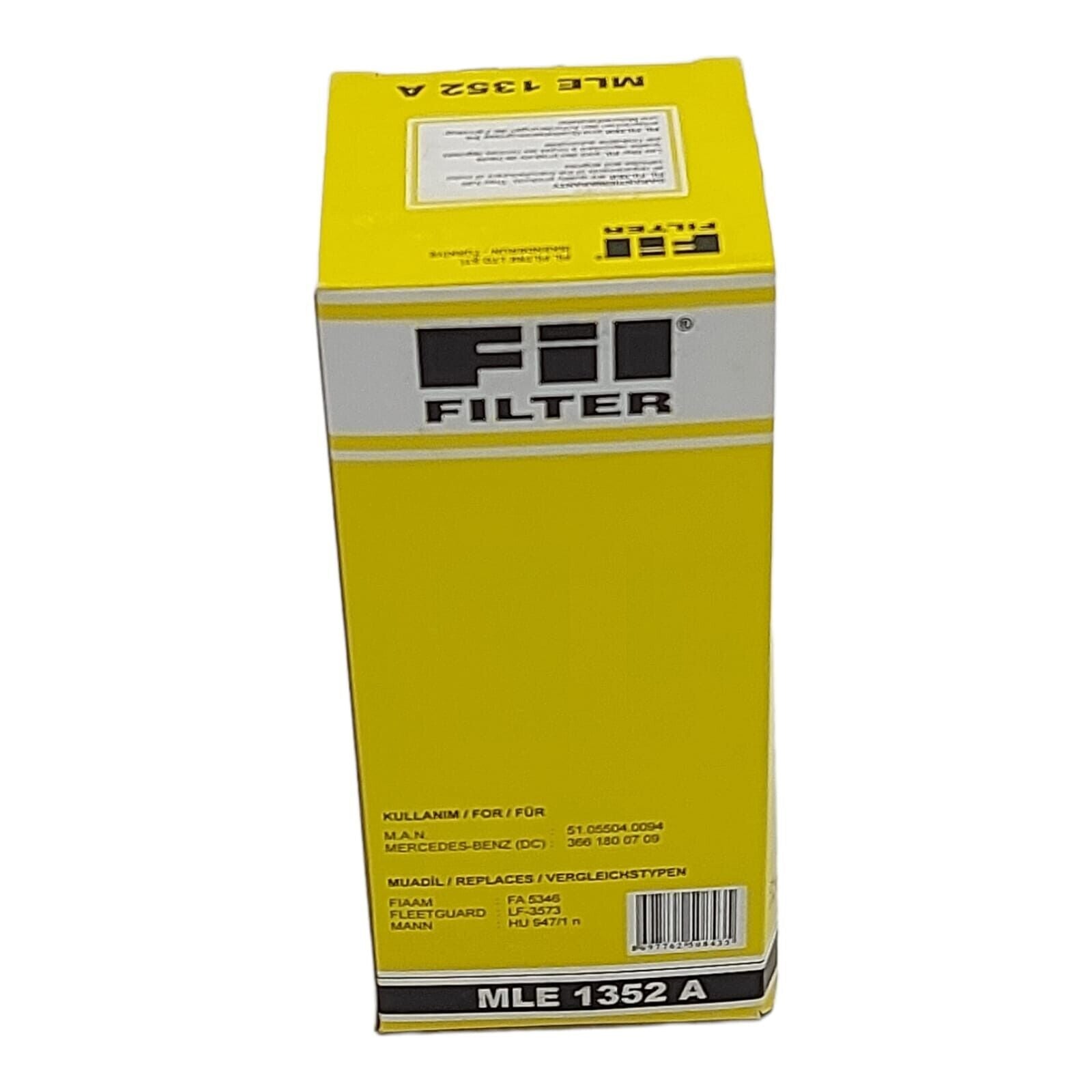Filtro Olio Motore Adattabile Per Camion Man F2000 F90 TGS TGX BIBA-RICAMBI
