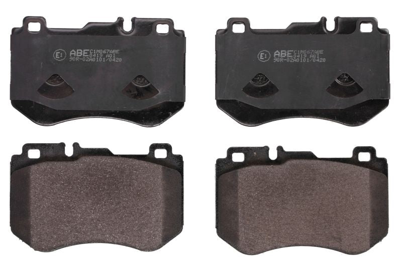 Kit 4 Pastiglie Freno Anteriori Compatibile Per Mercedes-Benz C-Class (205) Dal 2014> BIBA-RICAMBI