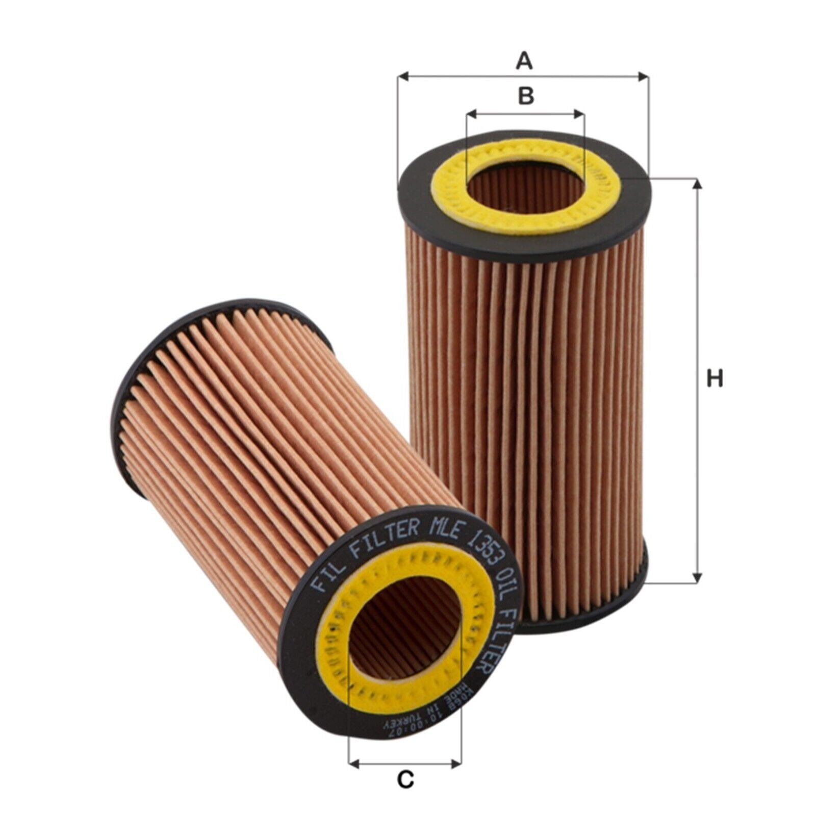 Filtro Olio Motore Adattabile Per Jeep Grand |MB C-Class Clc-Class CLK E-Class BIBA-RICAMBI