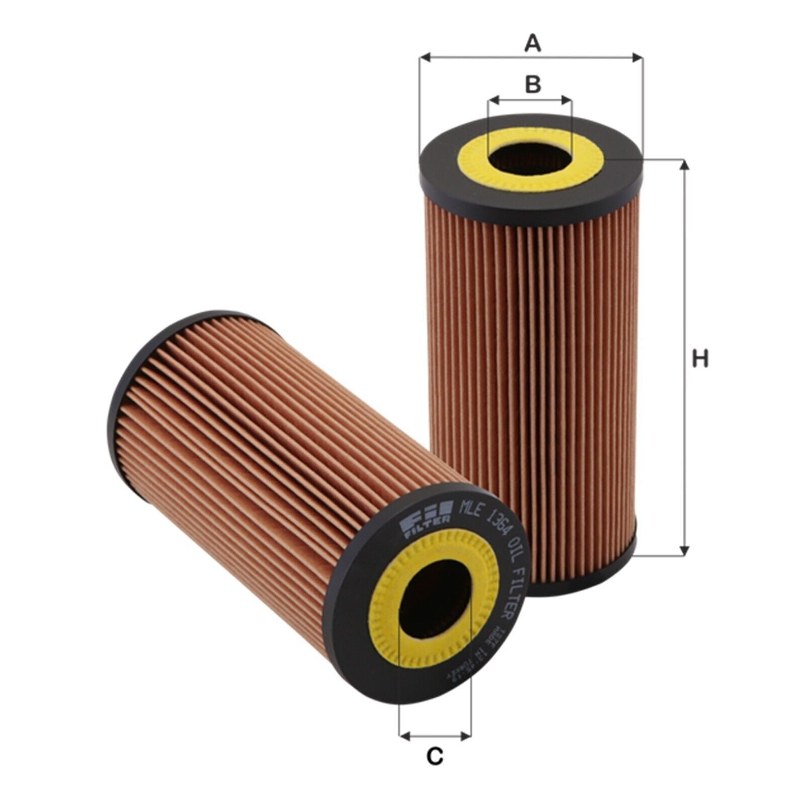 Filtro Olio Motore Adattabile Per MB Sprinter  Vario |Ssangyong Rexton BIBA-RICAMBI
