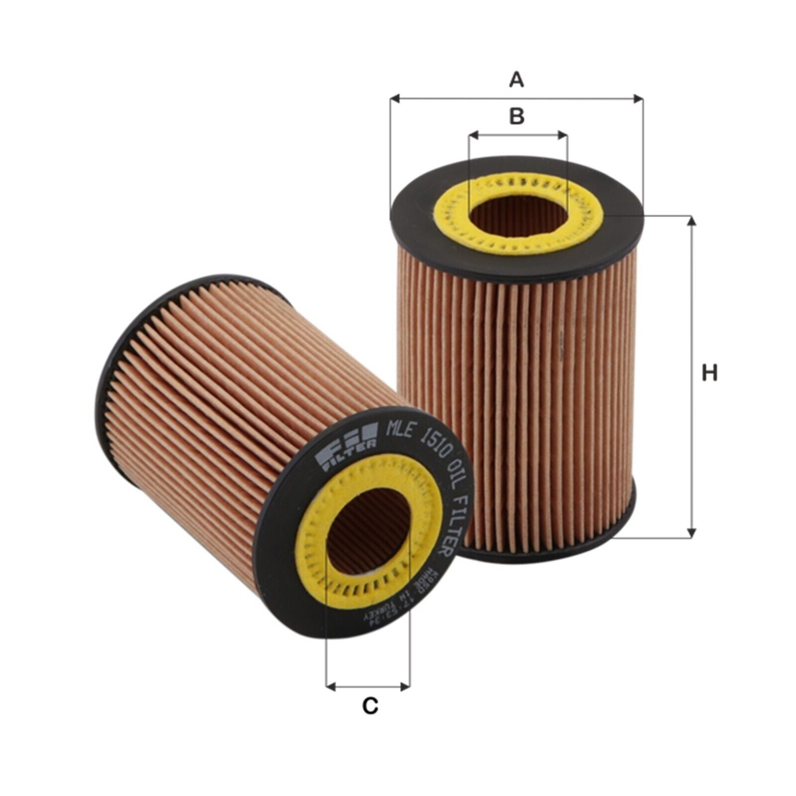 Filtro Olio Motore Adattabile Per Chrysler 300C |Jeep Commander Grand BIBA-RICAMBI