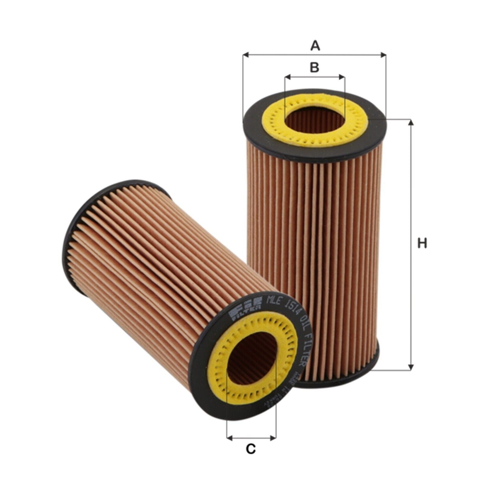 Filtro Olio Motore Adattabile Per Volvo C30 C70 S40 S60 S80 V40 V50 V60 V70 BIBA-RICAMBI