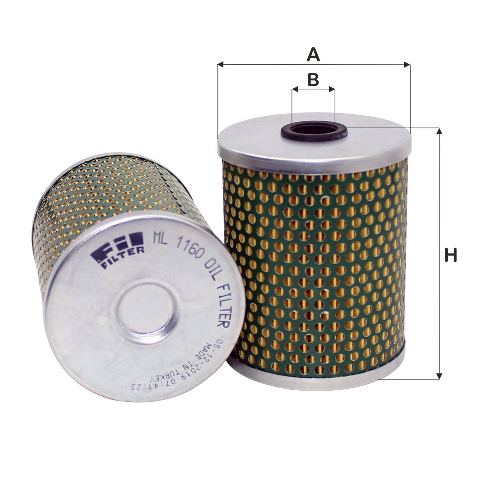 Filtro Olio Motore Adattabile Per Camion Scania 3  4  P,G,R,T BIBA-RICAMBI